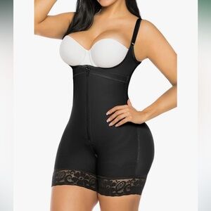 SHAPERX Shapewear for Women Tummy Control Open Bust Thigh Slimmer Body Shaper 3X